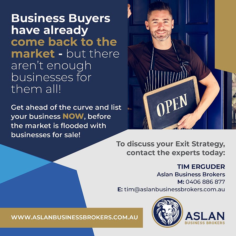 Business Buyers Are Back!