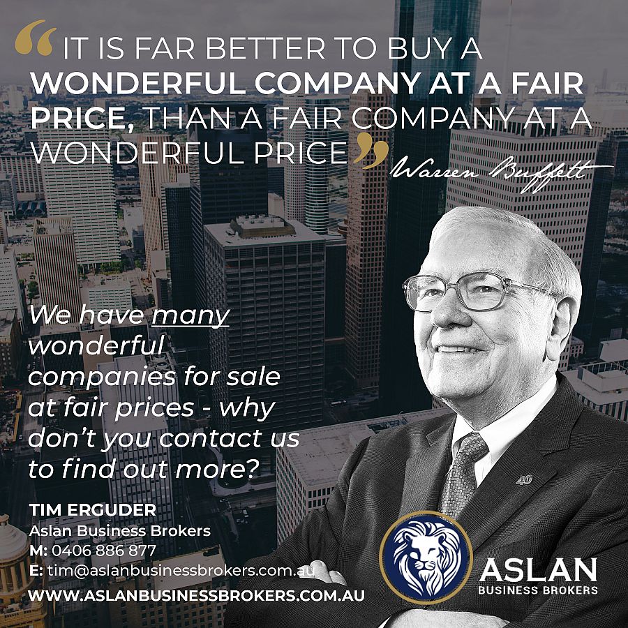 Buy A Wonderful Company At A Fair Price